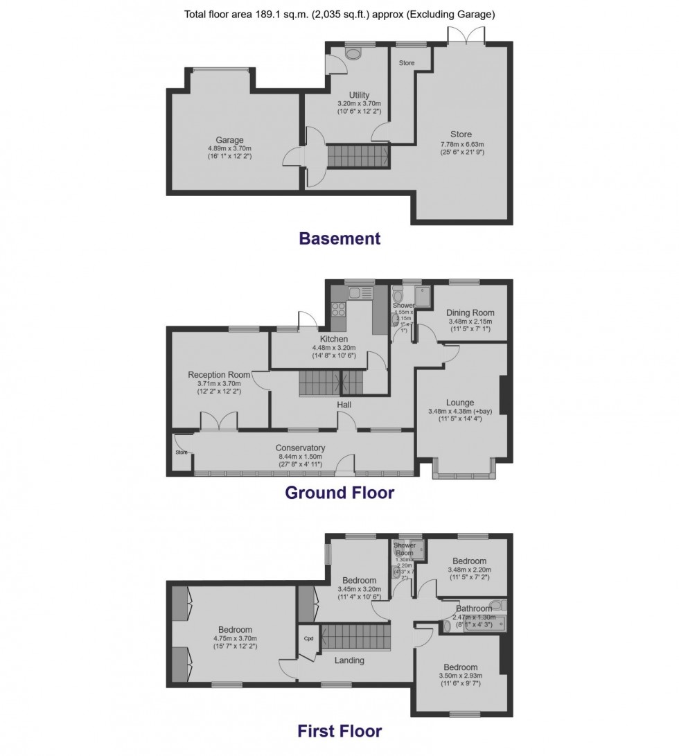 Floorplan for Park Road, Barnsley