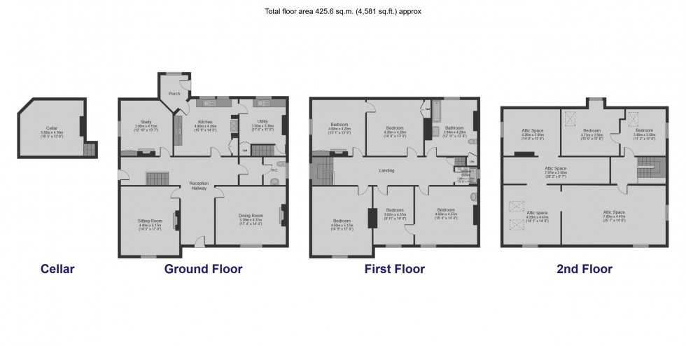 Floorplan for Green Road, Dodworth, Barnsley