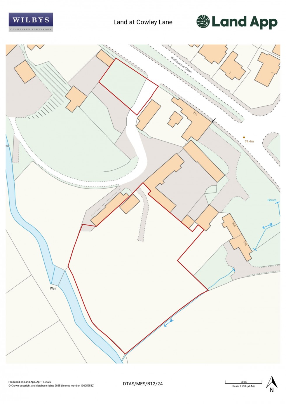 Floorplan for Cowley Lane, Chapeltown, Sheffield