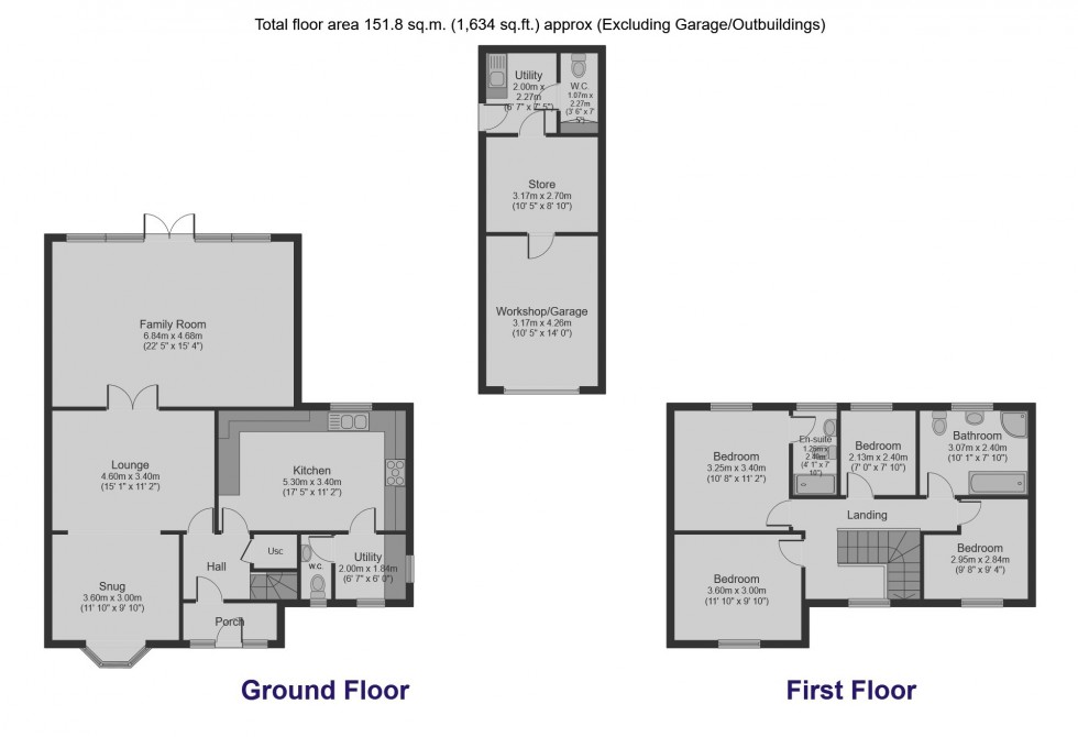Floorplan for Moorland Avenue, Barnsley