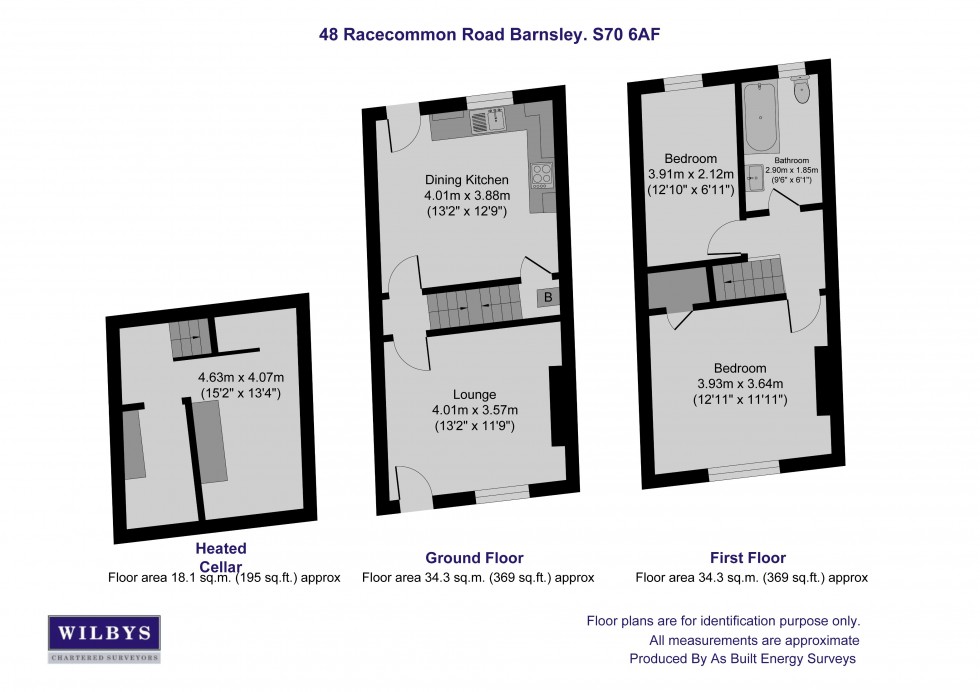 Floorplan for Racecommon Road, Barnsley