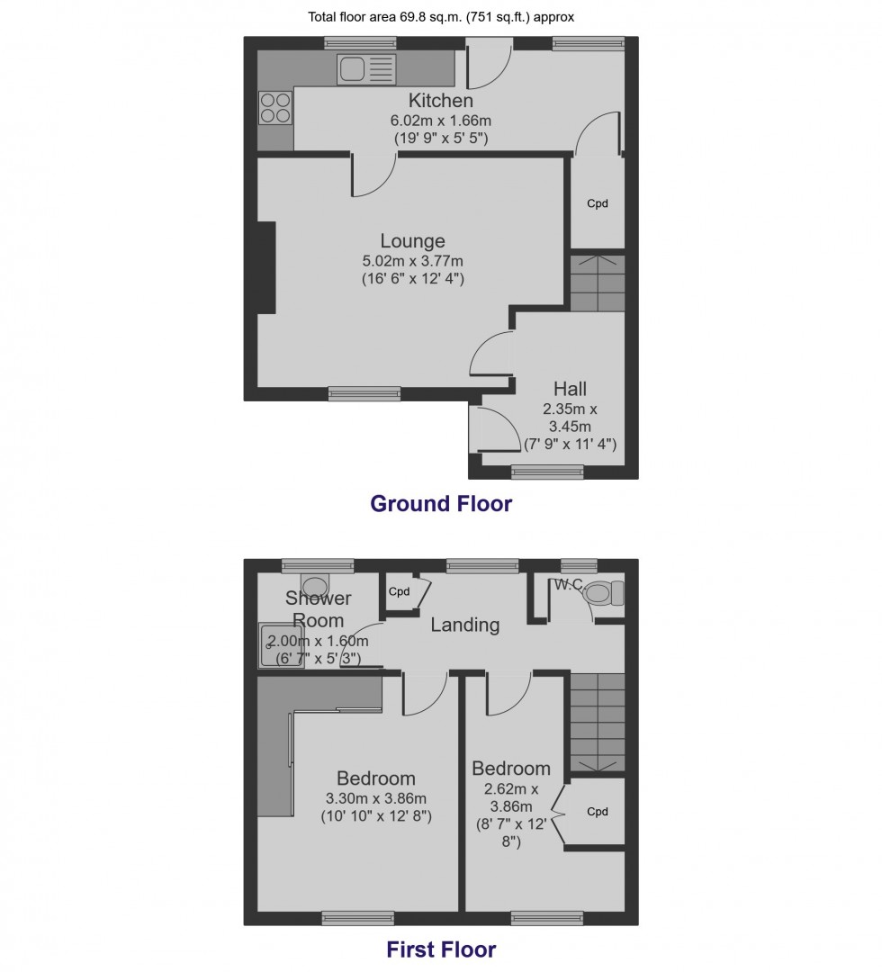 Floorplan for Park Street, Wombwell, Barnsley