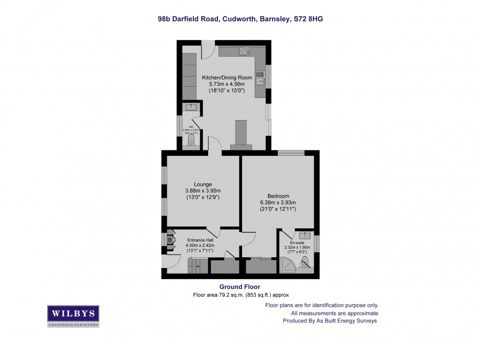 Floorplan for Darfield Road, Cudworth, Barnsley