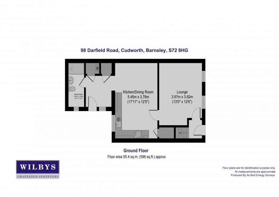 Floorplan for Darfield Road, Cudworth, Barnsley