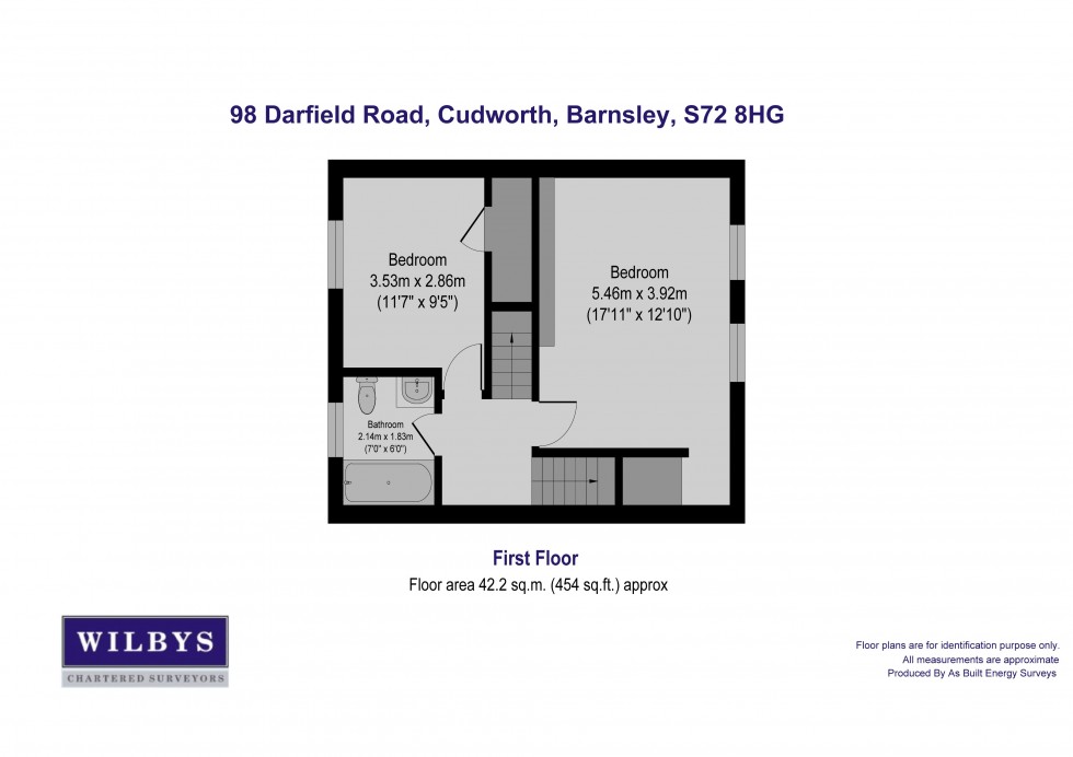 Floorplan for Darfield Road, Cudworth, Barnsley