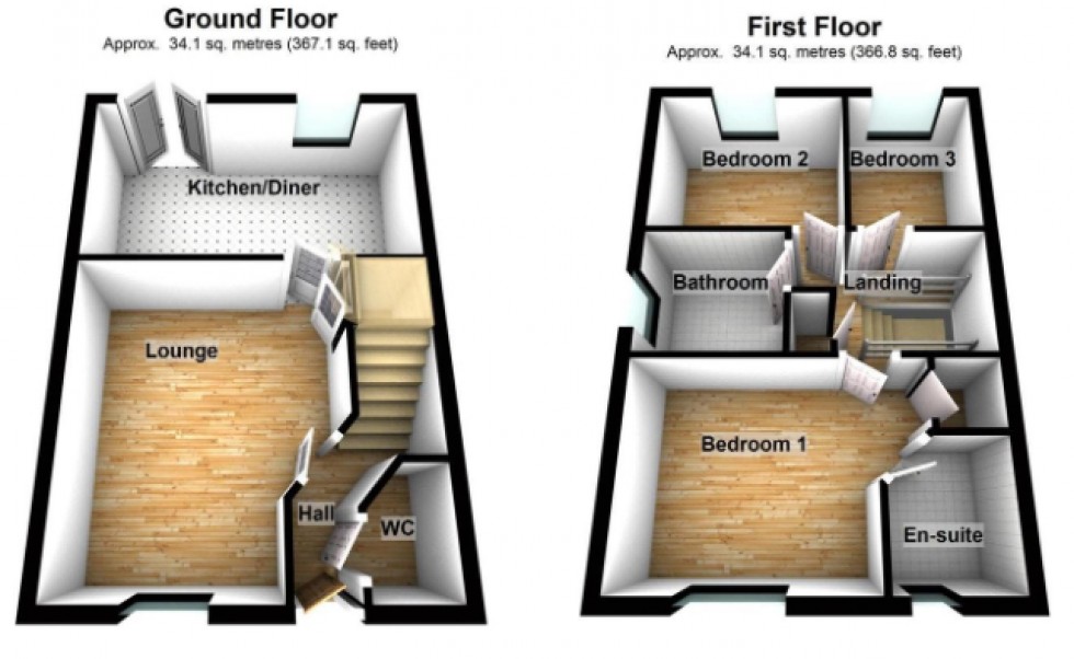 Floorplan for Old Royston Avenue, Royston, Barnsley