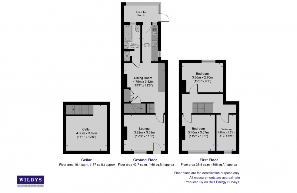 Floorplan for Cemetery Road, Barnsley