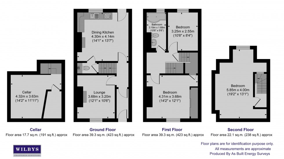 Floorplan for Middlesex Street, Barnsley