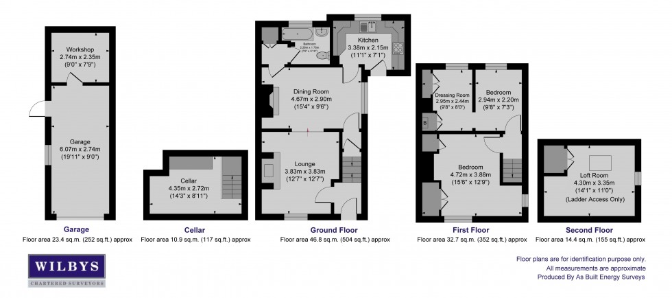 Floorplan for Dearne Hall Road, Barugh Green, Barnsley