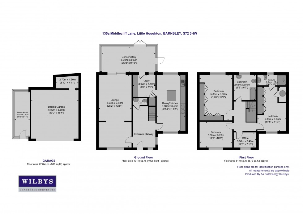 Floorplan for Middlecliffe Lane, Little Houghton, Barnsley