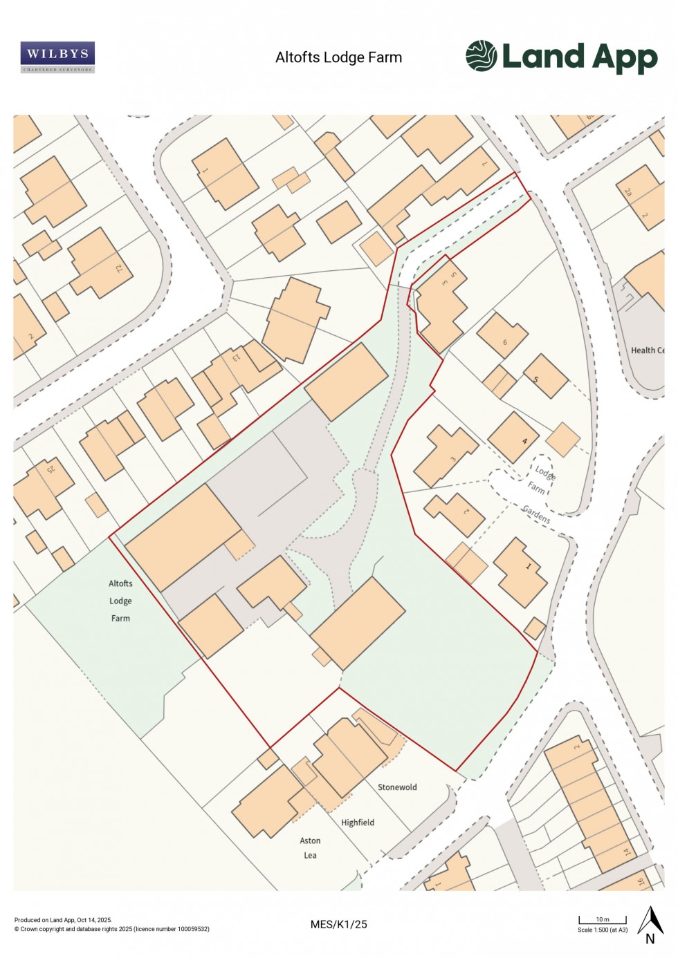 Floorplan for Altofts Lodge Farm, Patience Lane, Normanton
