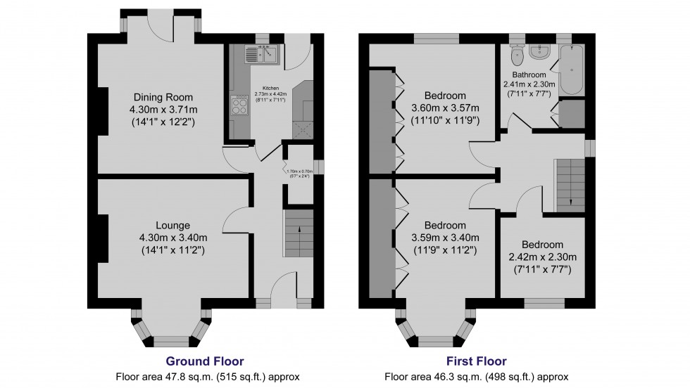 Floorplan for Cockerham Avenue, Barnsley