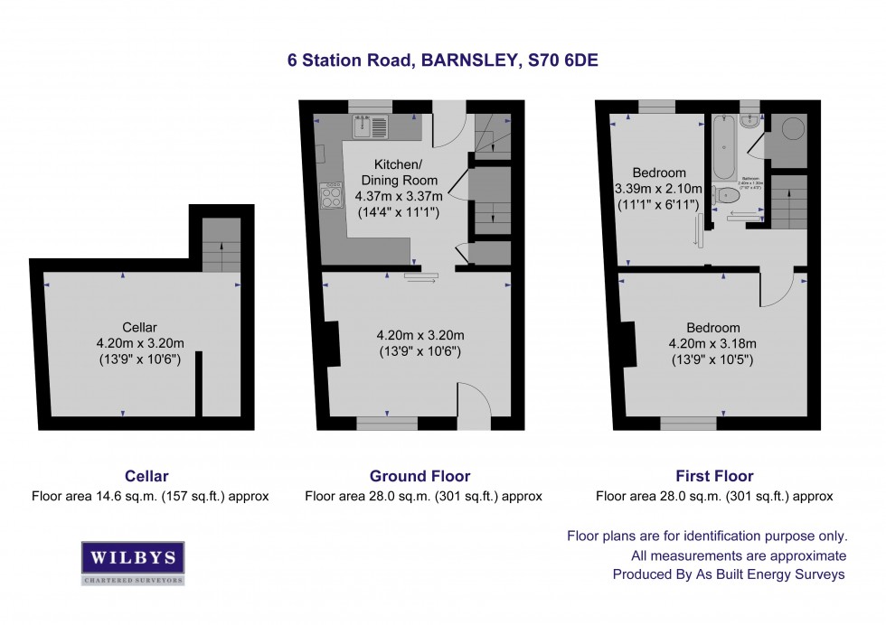 Floorplan for Station Road, Barnsley
