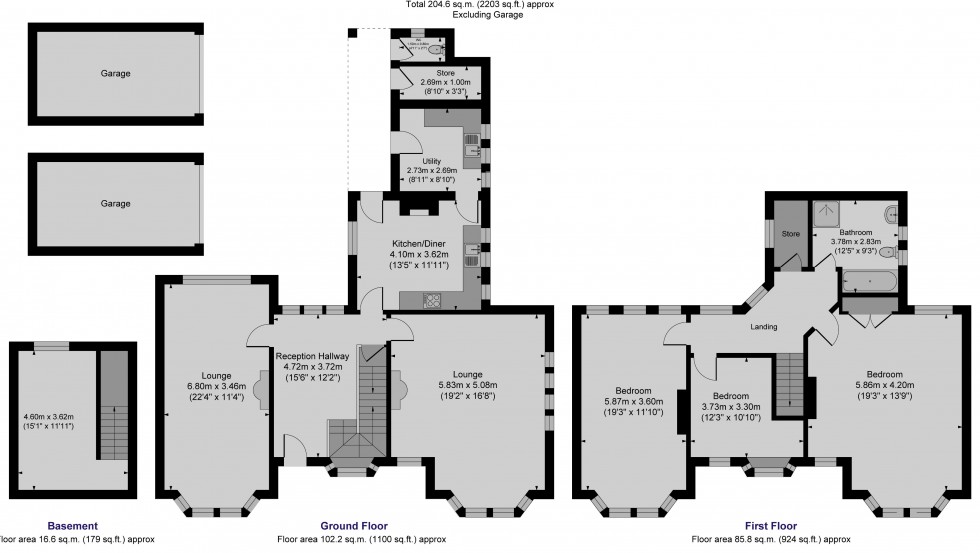 Floorplan for Mount Vernon Road, Barnsley