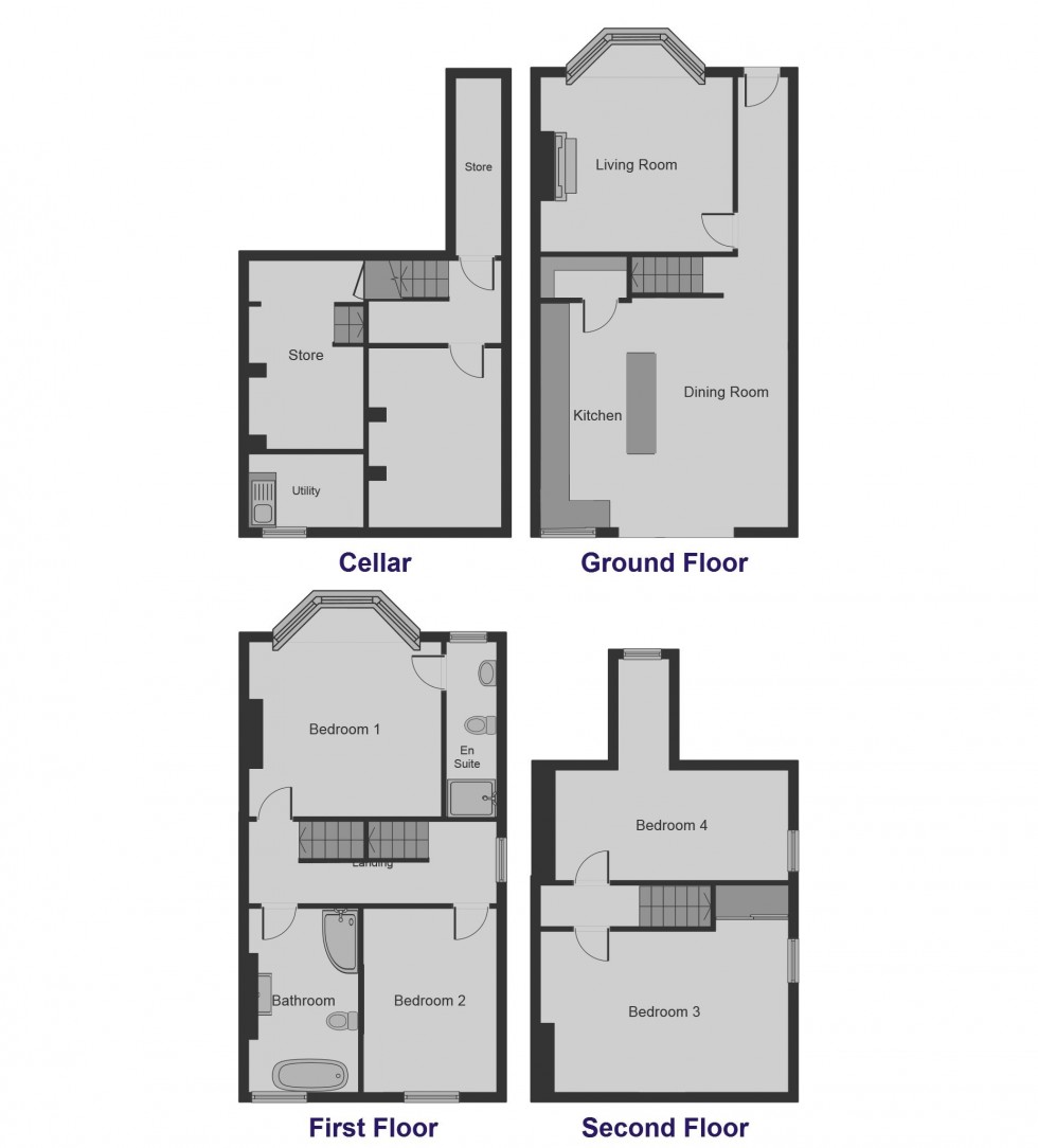 Floorplan for Victoria Street, Barnsley