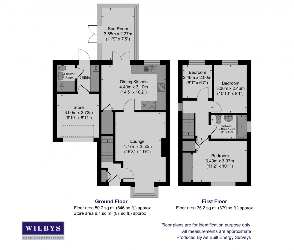 Floorplan for Medina Way, Barugh Green, Barnsley