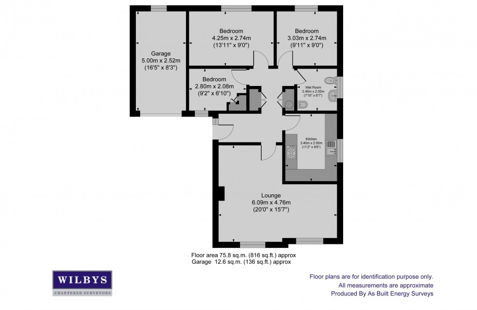 Floorplan for Bradwell Avenue, Dodworth, Barnsley