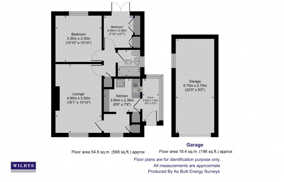 Floorplan for Chancel Way, Monk Bretton, Barnsley