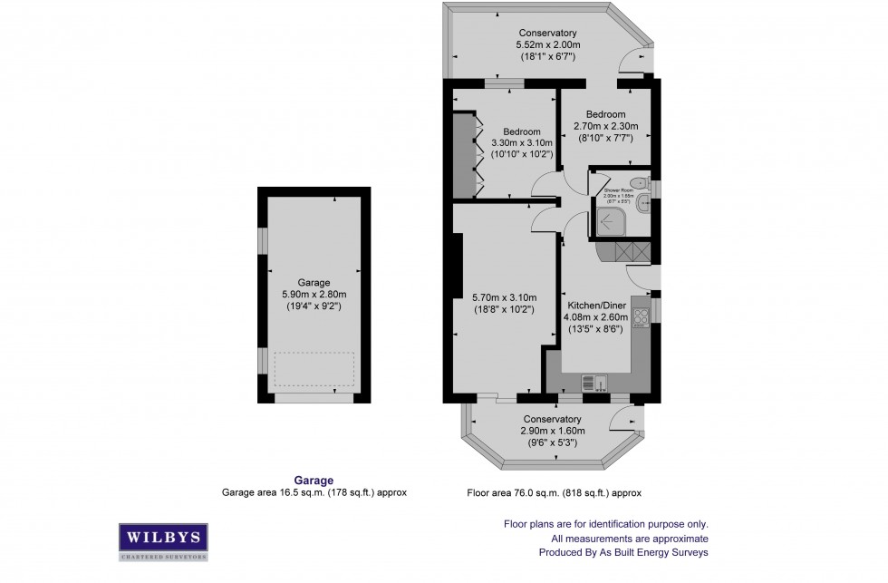 Floorplan for Farmfield Drive, Fitzwilliam, Pontefract