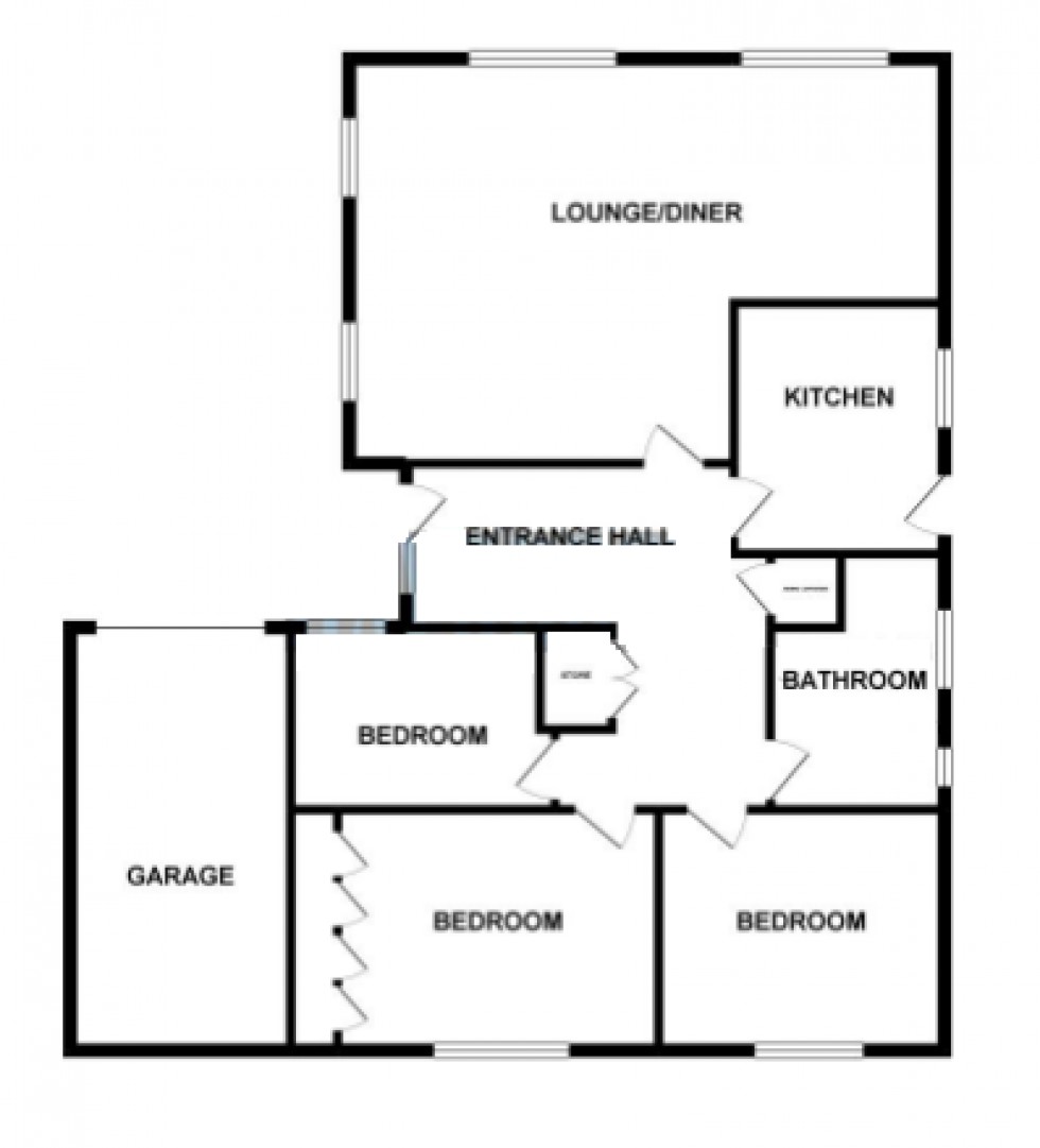 Floorplan for Wharfedale Road, Pogmoor, Barnsley
