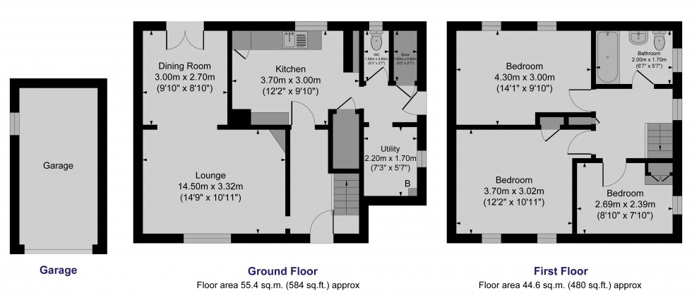 Floorplan for Station Road, Royston, Barnsley