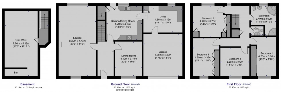 Floorplan for Everill Gate Lane, Wombwell, Barnsley