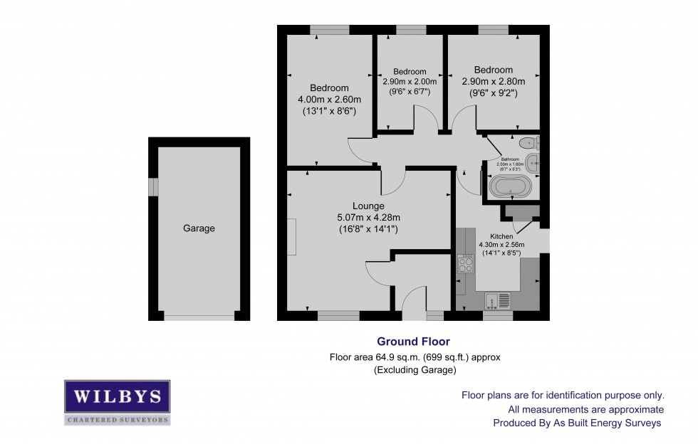Floorplan for Butterley Drive, Barnsley