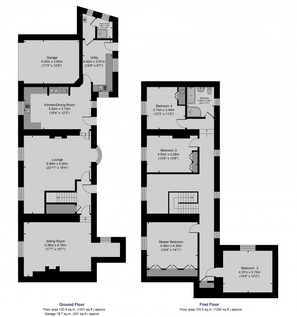 Floorplan for Huthwaite Lane, Thurgoland, Sheffield