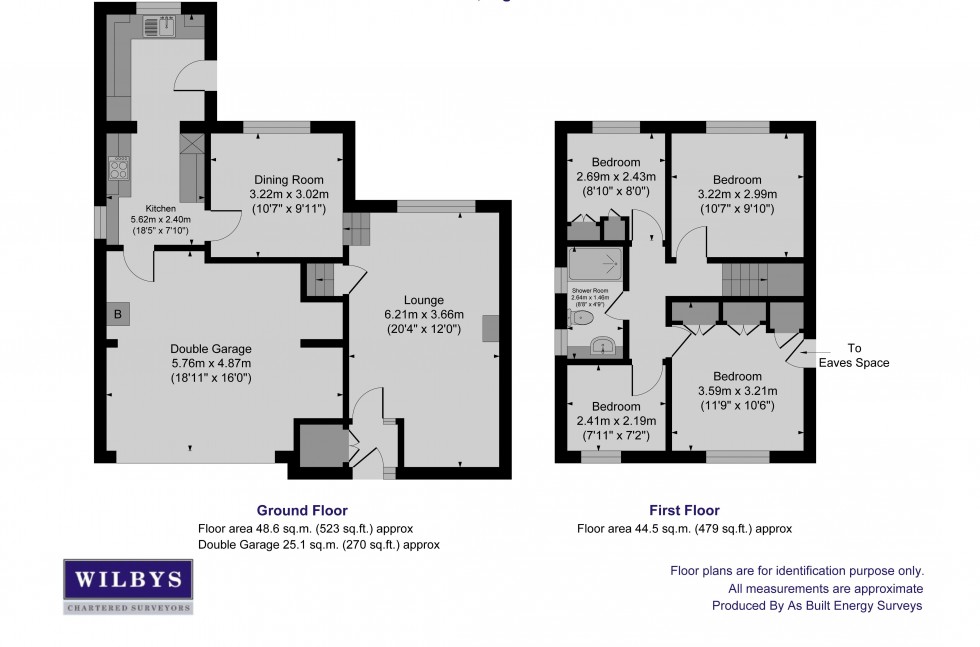 Floorplan for Avon Close, Higham, Barnsley