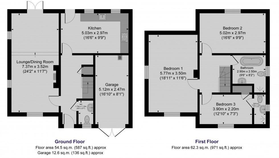 Floorplan for Chapel Lane, Penistone, Sheffield