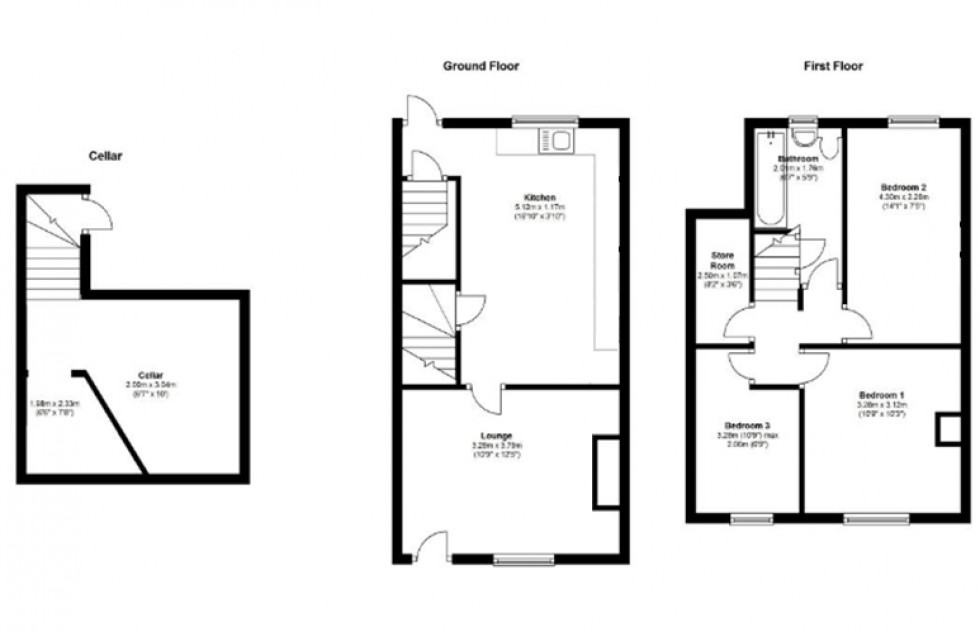 Floorplan for Lancaster Street, Barnsley