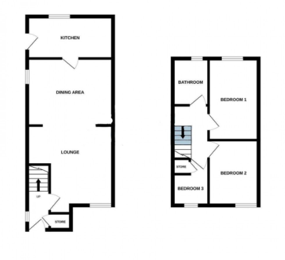 Floorplan for Cumberland Drive, Ardsley, Barnsley