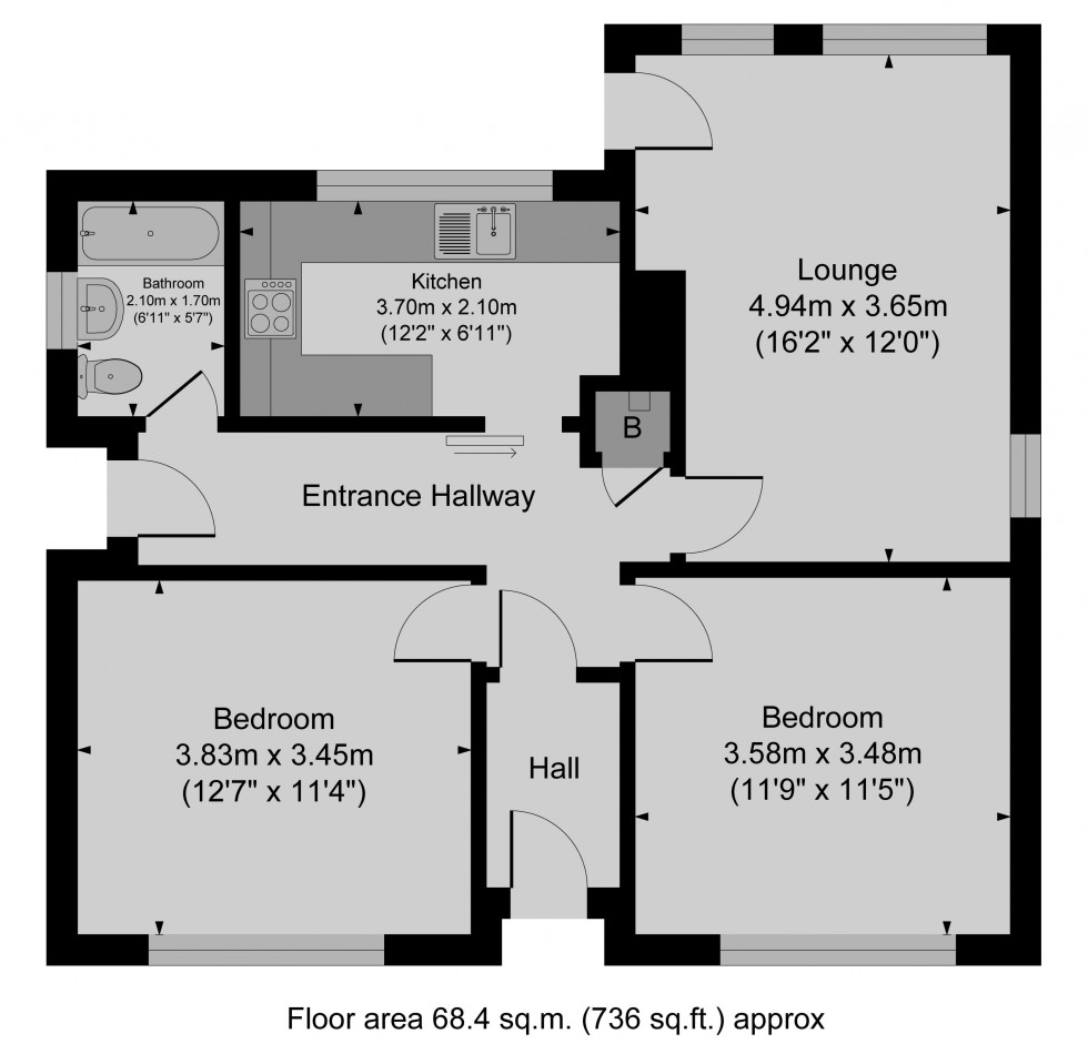 Floorplan for Stainborough View, Worsbrough, Barnsley