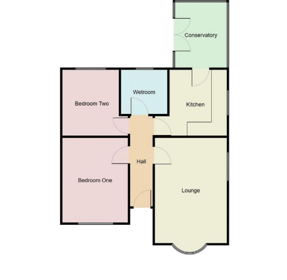 Floorplan for Chiltern Walk, Pogmoor, Barnsley