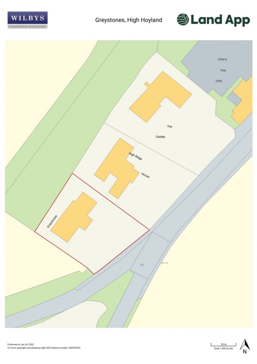 Floorplan for Bank End Lane, High Hoyland, Barnsley