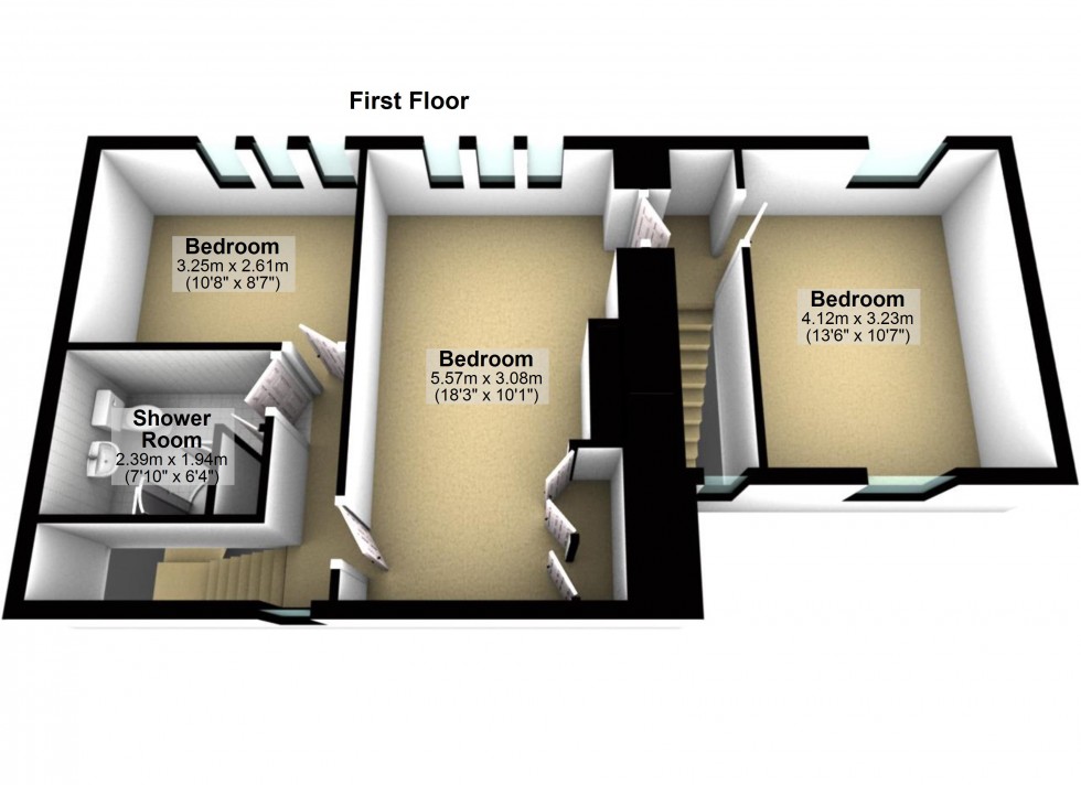 Floorplan for The Green, Woolley, Wakefield