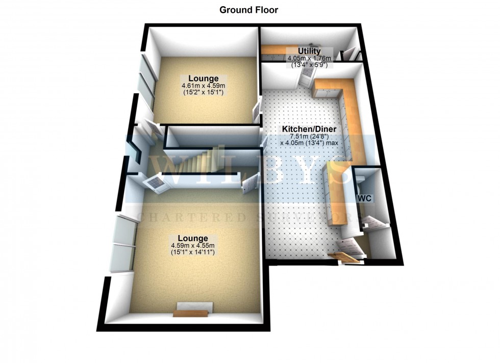 Floorplan for Goldthorpe, Rotherham