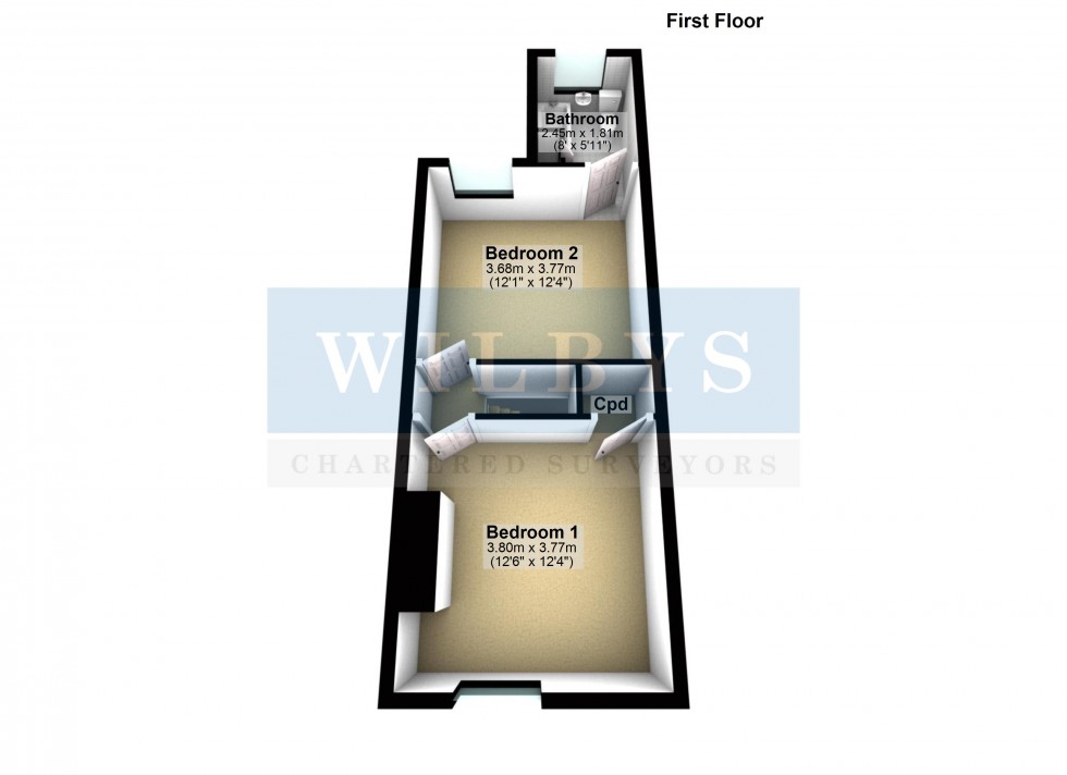 Floorplan for White Apron Street, South Kirkby, Pontefract