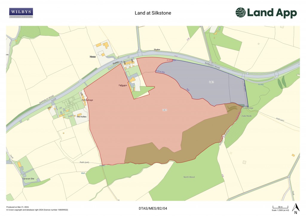 Barnsley Road, Silkstone, Barnsley, Land